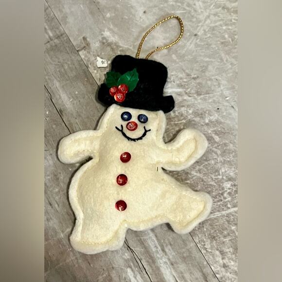 Snowman Christmas ornaments and decor bundle - Picture 7 of 11